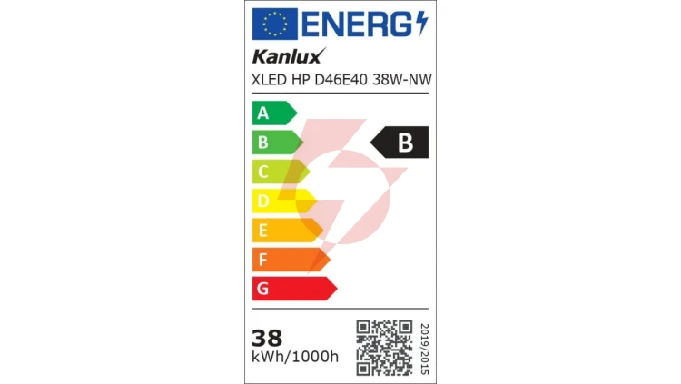 Żarówka uliczna LED E40 XLED HP D46E40 38W-NW 7500lm 4000K barwa neutralna IP65 PF0,9 3lata Gwar. 37347