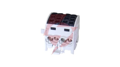 Blok rozdzielczy-odgałęźny Al/Cu SCB 35-2 (80220) SIMBLOCK jednobiegunowy 2x35mm2 czarny 81506007