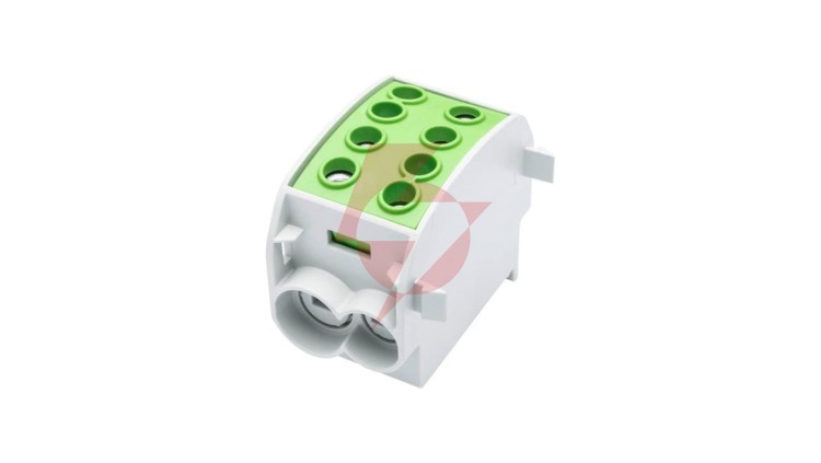 Blok rozdzielczy-odgałęźny Al/Cu SCB 70 (80310) SIMBLOCK jednobiegunowy 70mm2 zielony 81508005