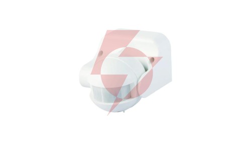 Czujnik ruchu PIR IP44 180 st. 300W zasięg 12m biały CP-2B