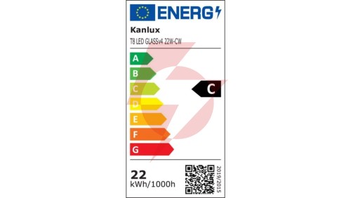 Świetlówka LED T8 1512mm GLASSv4 22W-CW 3520lm 6500K barwa zimna 3 lata Gwar. 33219