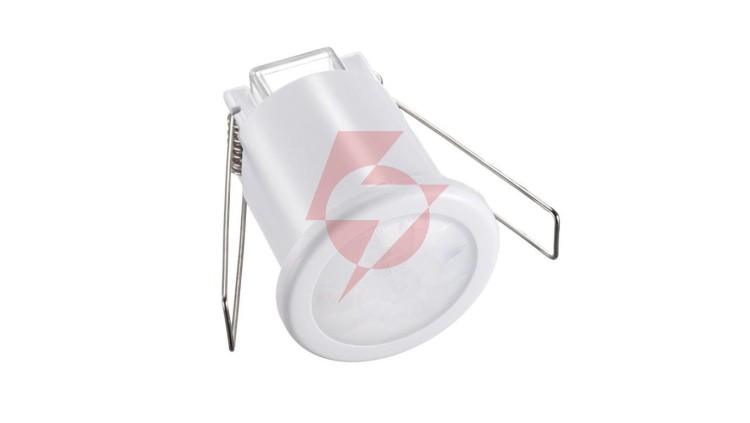 Czujnik ruchu PIR podtynkowy IP20 360 st. 400W zasięg 8m biały CP-11B