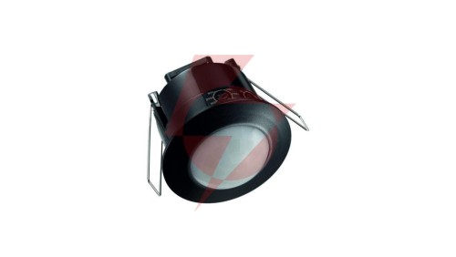 Czujnik ruchu PIR podtynkowy IP20 360 st. zasięg 6m 600W czarny CP-9C