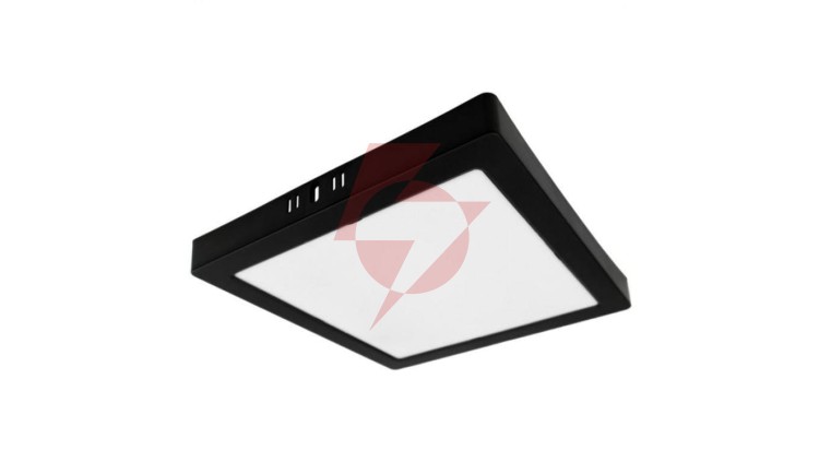 Oprawa downlight N/T kwadrat 24W 2640lm 4000K czarny IP20 DL-1 EC20478