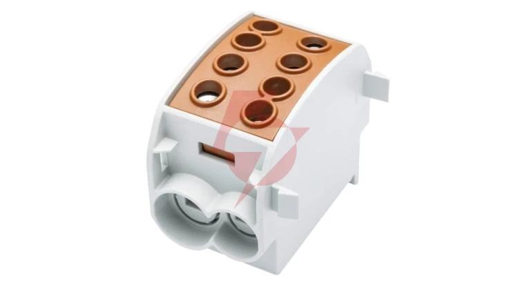 Blok rozdzielczy-odgałęźny Al/Cu SCB 70 (80310) SIMBLOCK jednobiegunowy 70mm2 brązowy 81508015