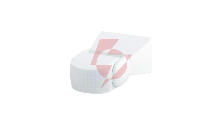 Czujnik ruchu PIR IP65 180 st. 300W zasięg 12m biały CP-5B