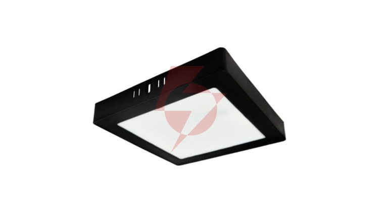 Oprawa downlight N/T kwadrat 18W 1980lm 4000K czarny IP20 DL-1 EC20477