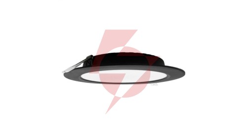 Oprawa downlight P/T okrąg 18W 1980lm 4000K czarny DL-1 EC20465