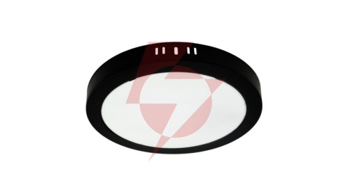 Oprawa downlight N/T okrąg 24W 2640lm 4000K IP20 czarny DL-1 EC20474