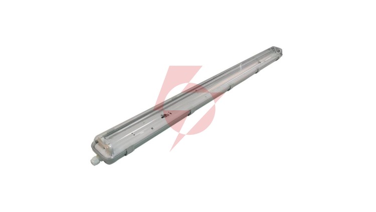 Oprawa hermetyczna do tub LED 2x120cm pełna blacha odbłyśnik