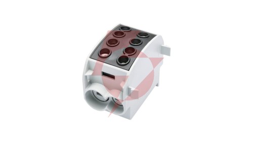 Blok rozdzielczy-odgałęźny Al/Cu SCB 70 (80310) SIMBLOCK jednobiegunowy 70mm2 czarny 81508007
