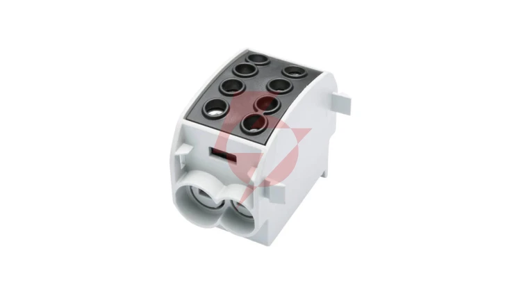 Blok rozdzielczy-odgałęźny Al/Cu SCB 70 (80310) SIMBLOCK jednobiegunowy 70mm2 czarny 81508007