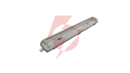Oprawa hermetyczna do tub LED 2x60cm pełna blacha odbłyśnik