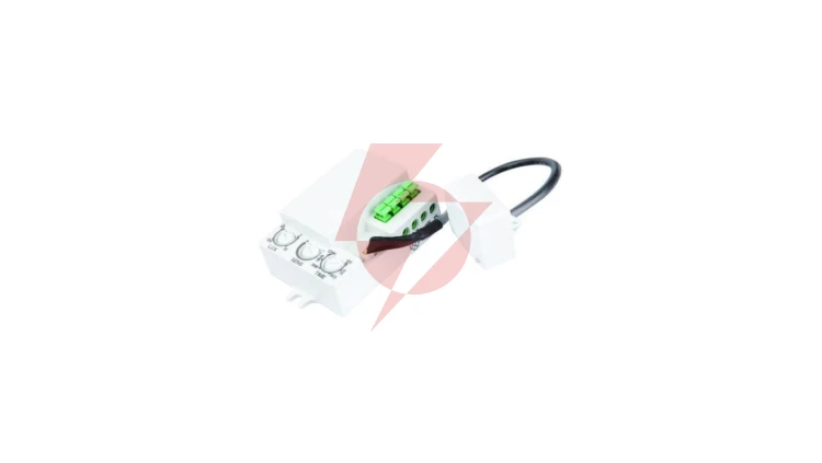 Mikrofalowy czujnik ruchu IP20 180/360 st 300W biały CM-2B