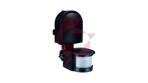 Czujnik ruchu PIR IP44 180 st. 300W zasięg 12m czarny CP-3C