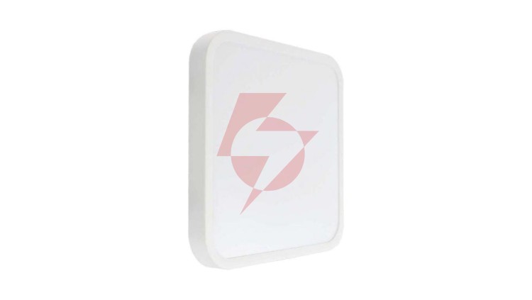 Plafoniera LED 48W 5160lm 3000K IP44 Kwadrat fi420 Mleczny Biała Ramka 76301