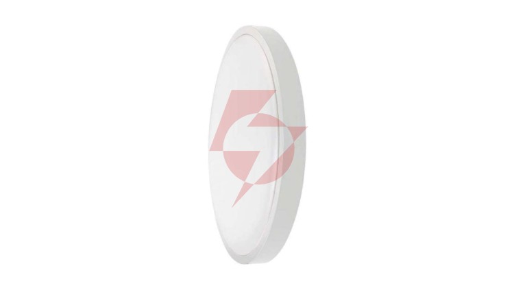 Plafoniera LED 24W 2500lm 6500K IP44 Okrągła fi295 Mleczny Biała Ramka 76201
