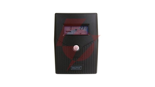 Zasilacz awaryjny UPS Line-Ineractive LCD 800VA/480W 1x12V/9Ah AVR 2xSCHUKO USB RJ11 DN-170064-LCD