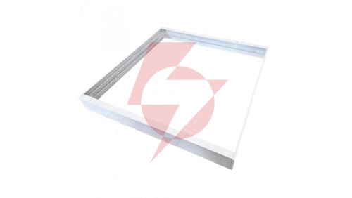 Rama montażowa do panelu led 600x600x70mm zatrzaskowa aluminium biała EC20342