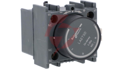 Styki pomocnicze z opóźnieniem czasowym Easy TeSys Control do styczników LC1E LAETSD