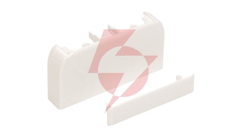 Końcówka kanału DLP 105x50 biała 010702