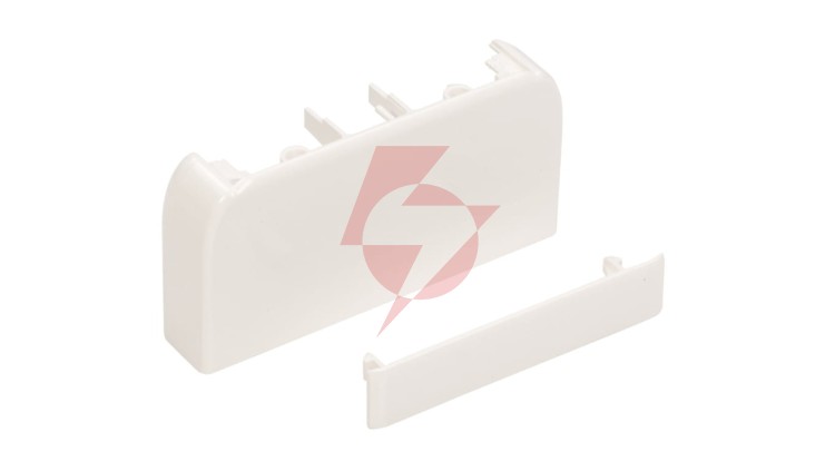 Końcówka kanału DLP 105x50 biała 010702
