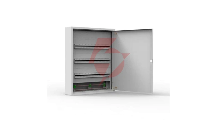 Rozdzielnica natynkowa metalowa 72 modułowa 3x24 544x686x130 RAL9003 IP30 MN72/3/24