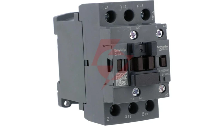 Stycznik mocy Easy TeSys Control AC-3, 38A, 3P (1NO), cewka 24V DC LC1E3810BD