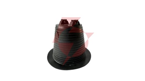 Uchwyt betonowy w tworzywie do prowadzenia drutu odgromowego H=11cm KM50.11