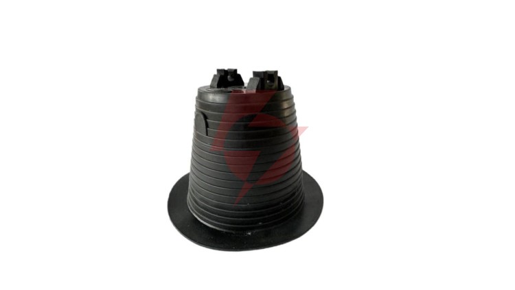 Uchwyt betonowy w tworzywie do prowadzenia drutu odgromowego H=11cm KM50.11