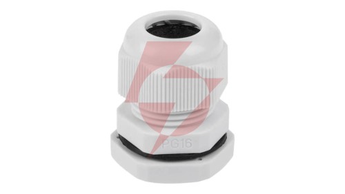 Dławnica kablowa 10-14mm IP67 gwint calowy jasnoszara PG16