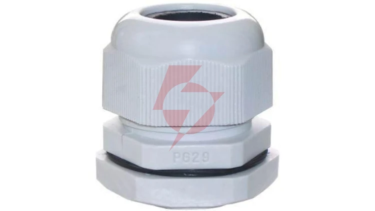 Dławnica kablowa 18-25mm IP67 gwint calowy jasnoszara PG29