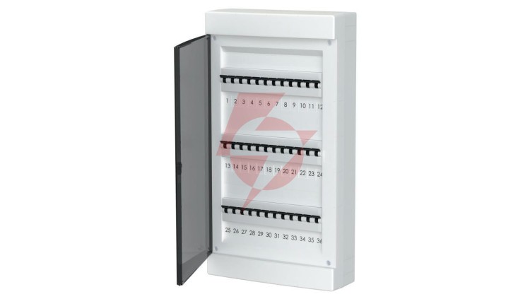 Rozdzielnica modułowa natynkowa plastikowa 3x12 IP40 C.1336-P