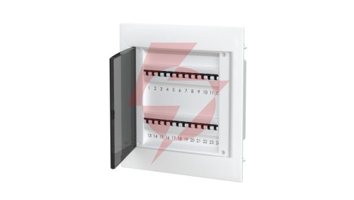 Rozdzielnica modułowa podtynkowa plastikowa 2x12 IP40 C.13524-P