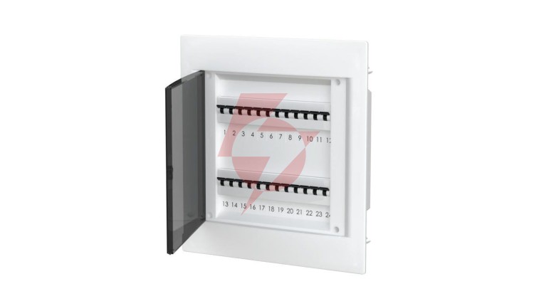 Rozdzielnica modułowa podtynkowa plastikowa 2x12 IP40 C.13524-P