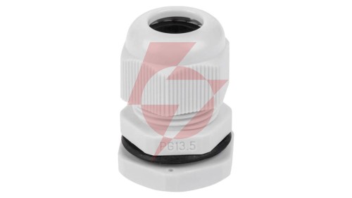 Dławnica kablowa 9-13mm IP67 gwint calowy jasnoszara PG13.5