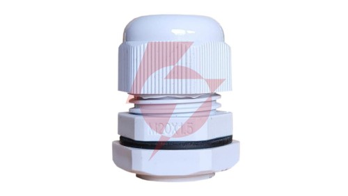 Dławnica kablowa 9-14mm IP67 gwint metryczny jasnoszara M20