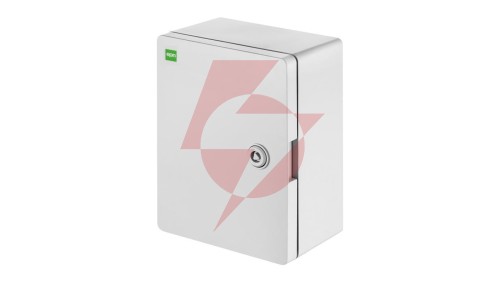 INDUSTRIAL SR4 obudowa z tworzywa ABS 210x280x130 z płytą metalową IP65 szary 2760-00