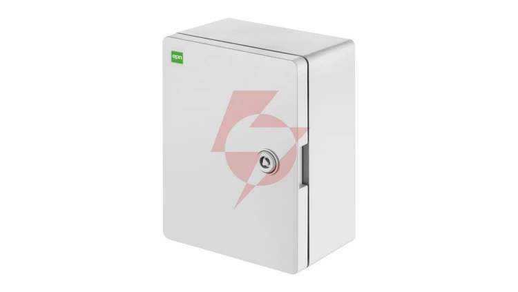 INDUSTRIAL SR4 obudowa z tworzywa ABS 210x280x130 z płytą metalową IP65 szary 2760-00