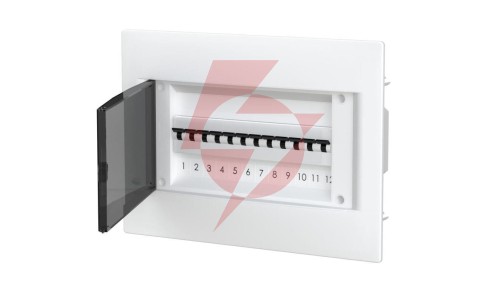 Rozdzielnica modułowa podtynkowa plastikowa 1x12 IP40 C.13512-P