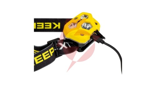 Latarka czołowa LED akumulatorowa IP65 4W SMD LED 150lm 2W SMD LED 200lm 3,7V 1000mAh Li-Po z czuj zbliż LC-1 W-00338