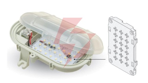 Oprawa kanałowa OWAL LED Slim 5W 4000K 24V IP44 D.3165-BN-5W/24V