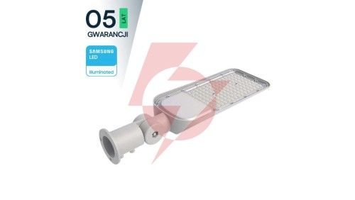 Oprawa Uliczna LED 150W 17220lm 6500K Diody SAMSUNG IP65 Szara 5 Lat Gwarancji Regulowany uchwyt 2120429