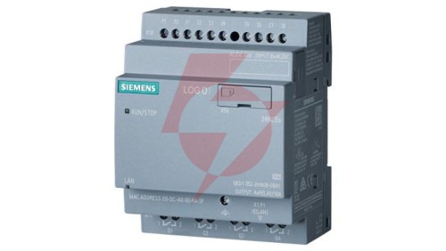 Moduł logiczny LOGO! 24RCEO (AC) zasilanie / I/O: 24 V DC/24 V AC/przekaźnik, 8 DI/4 DO, 6ED1052-2HB08-0BA2