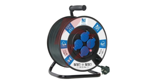 Przedłużacz na bębnie PB H05RR F 3x1,5 - 30m, 4xGZ16A (250V) IP 44, B.1116-300G-30