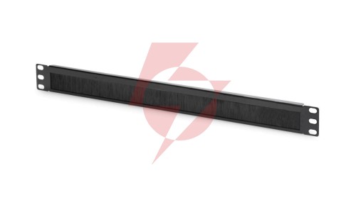 Panel zapasu kabla ze szczotką 1U S/483 G/11 czarny DN-97661