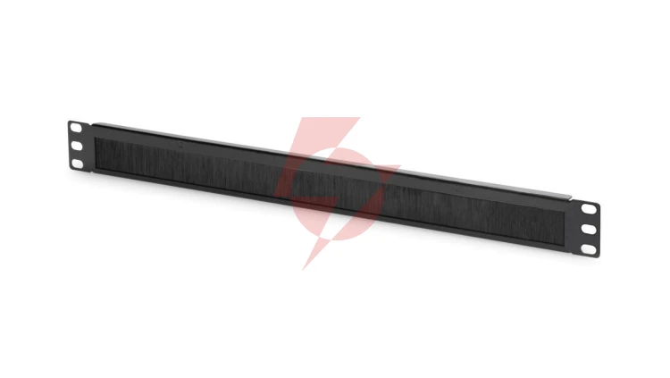 Panel zapasu kabla ze szczotką 1U S/483 G/11 czarny DN-97661