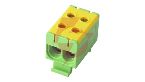 Listwa zaciskowa LZD w korpusie żółto-zielona Cu:2.5-50mm2, Al:6-50mm2 E.4150/Ż-Z