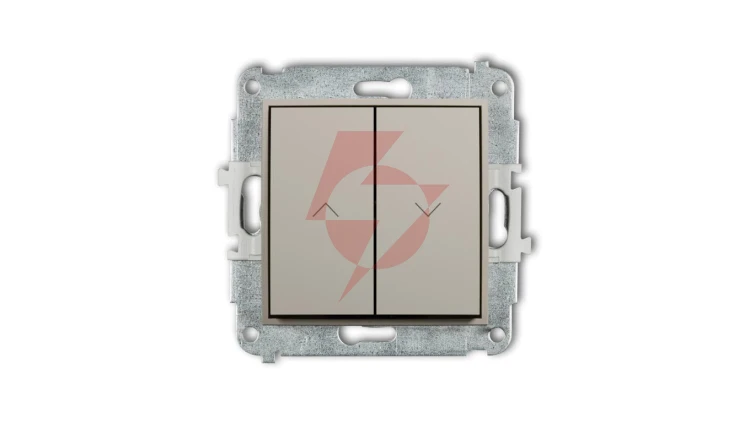 MINI Mechanizm łącznika żaluzjowego z podtrzymaniem taupe 60MWP-88