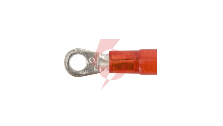 Końcówka oczkowa izolowana KOI 1/3 PC E09KO-02010200200 (100szt.)